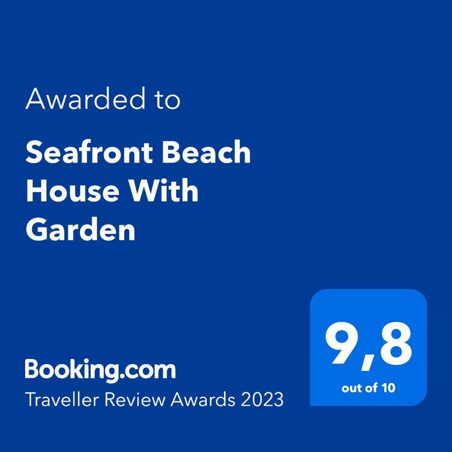 Seafront Calista Beach House With Garden Glifada Dış mekan fotoğraf