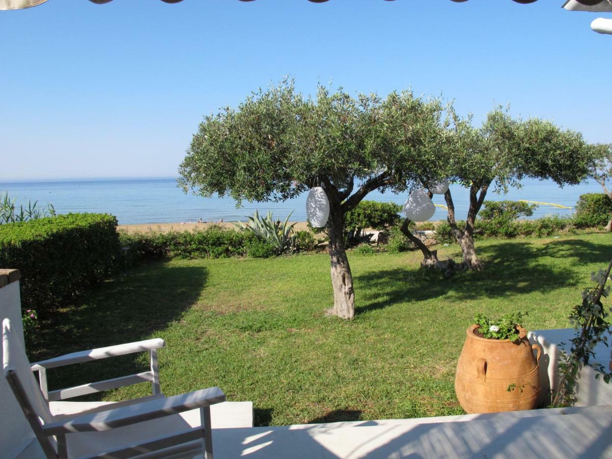 Seafront Calista Beach House With Garden Glifada Dış mekan fotoğraf